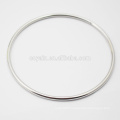 Simple Blank Thin Cuff Bracelet Stainless Steel Bangle For women and men